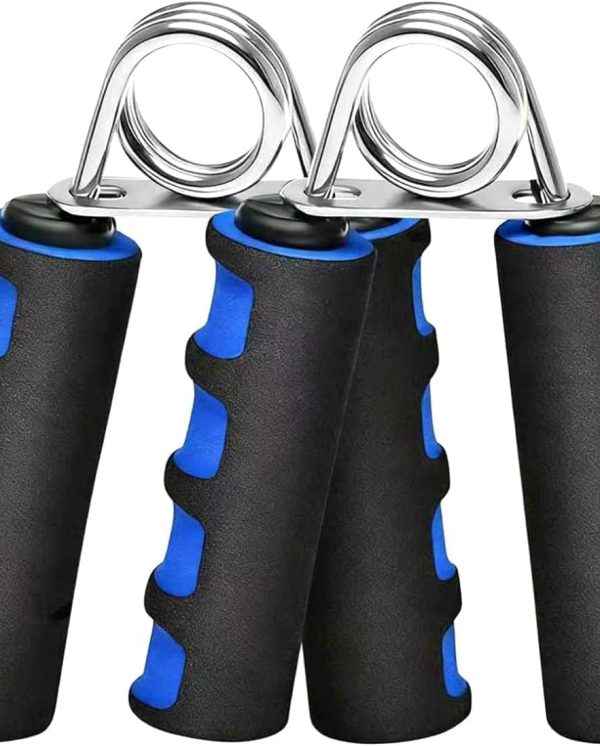 Hand Grip Strengthener Set, Finger & Wrist Exercise Grippers with Soft Foam Handles, 2-Piece Set