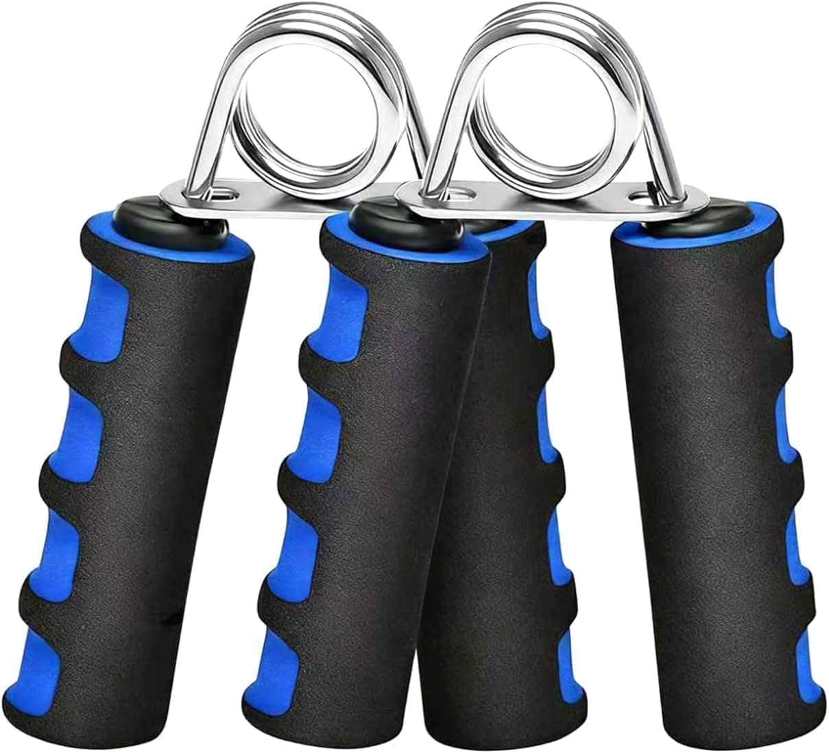 Hand Grip Strengthener Set, Finger & Wrist Exercise Grippers with Soft Foam Handles, 2-Piece Set
