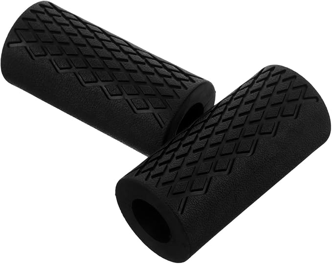 Silicone Dumbbell & Barbell Grip Covers, 10 x 5 cm Non-Slip Handle Pads, 1 Pair