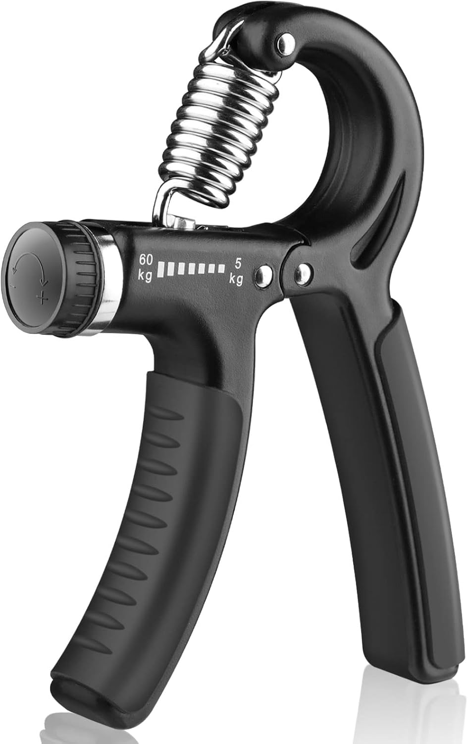 Adjustable Hand Grip Strength Trainer, 11-132 Lbs Resistance, Forearm Exerciser with Adjustable Tension for Fitness Training