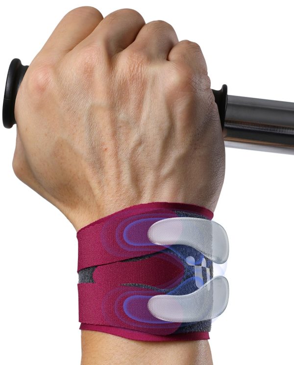 Ultra-Thin Wrist Brace with 3D Gel Pad, Lightweight Wrist Support for Daily Wear & Sports Activities