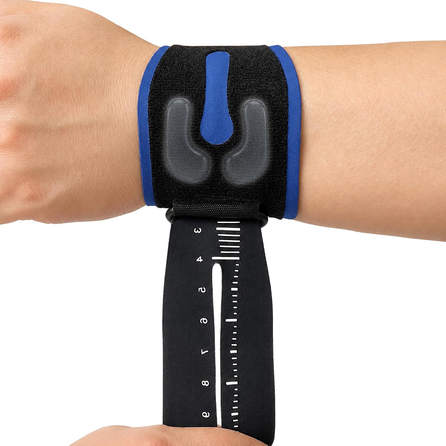 Ultra-Thin Wrist Brace with 3D Gel Pad, Lightweight Compression Support, 1-Pack