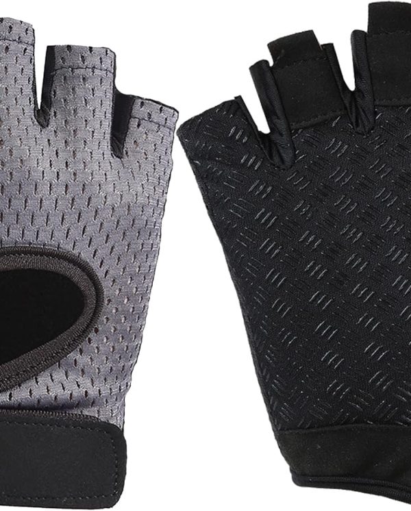 Breathable Gym Workout Gloves for Men & Women, Anti-Slip Fitness Gloves for Weightlifting, Cycling & Training